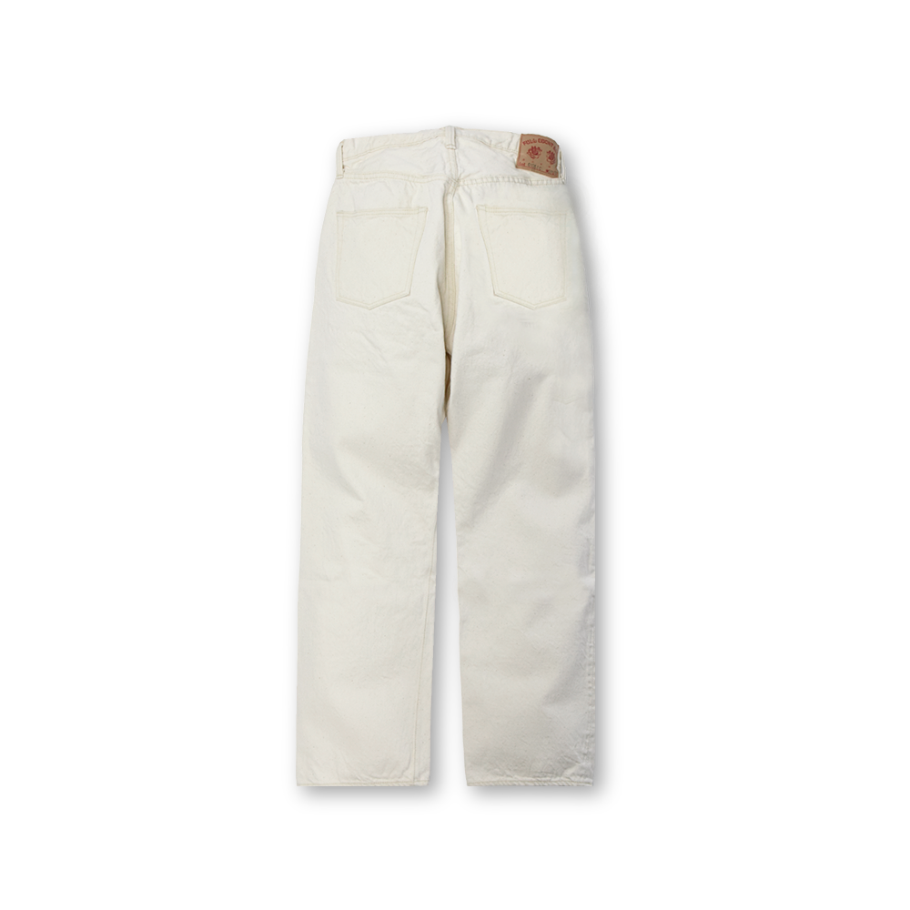 0105EC Wide Ecru Selvedge Denim【一部予約商品】