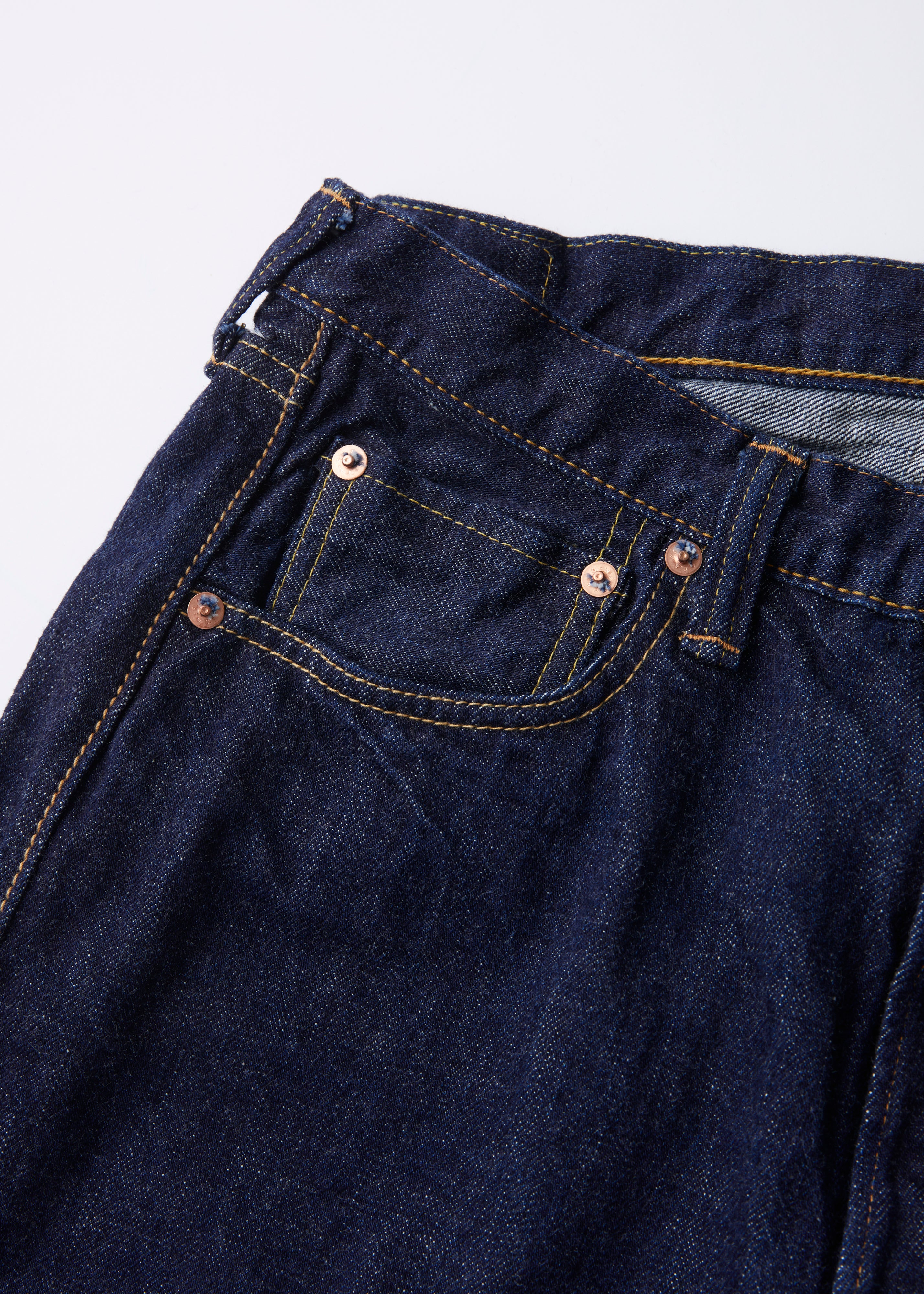 0105W Wide Denim 13.7oz (One Wash) 【一部予約商品】