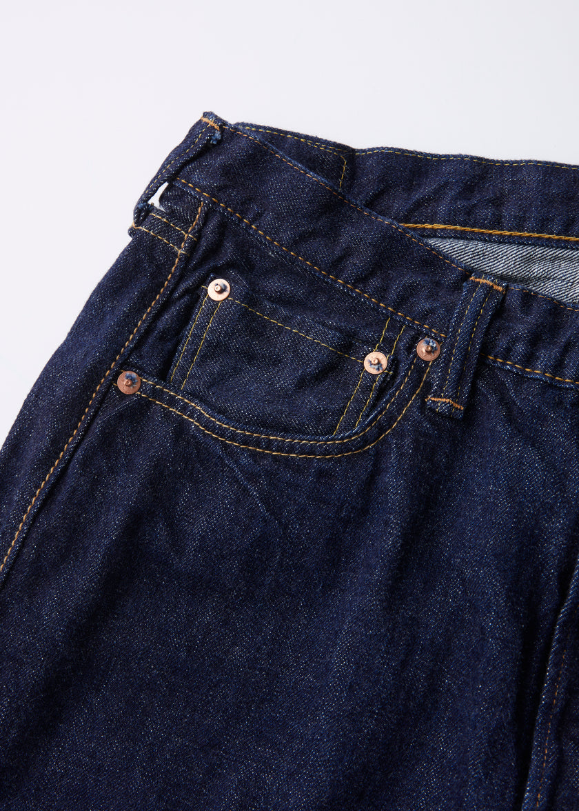 0105W Wide Denim 13.7oz (One Wash) 【一部予約商品】