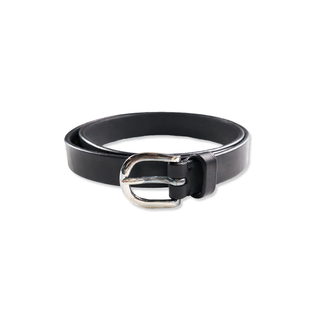 【27SS】6219 Oiled Leather Narrow Belt