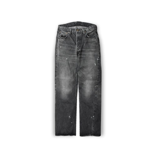 1101BKHW-SP  Black Denim Dartford Splat-FULLCOUNT-デニム