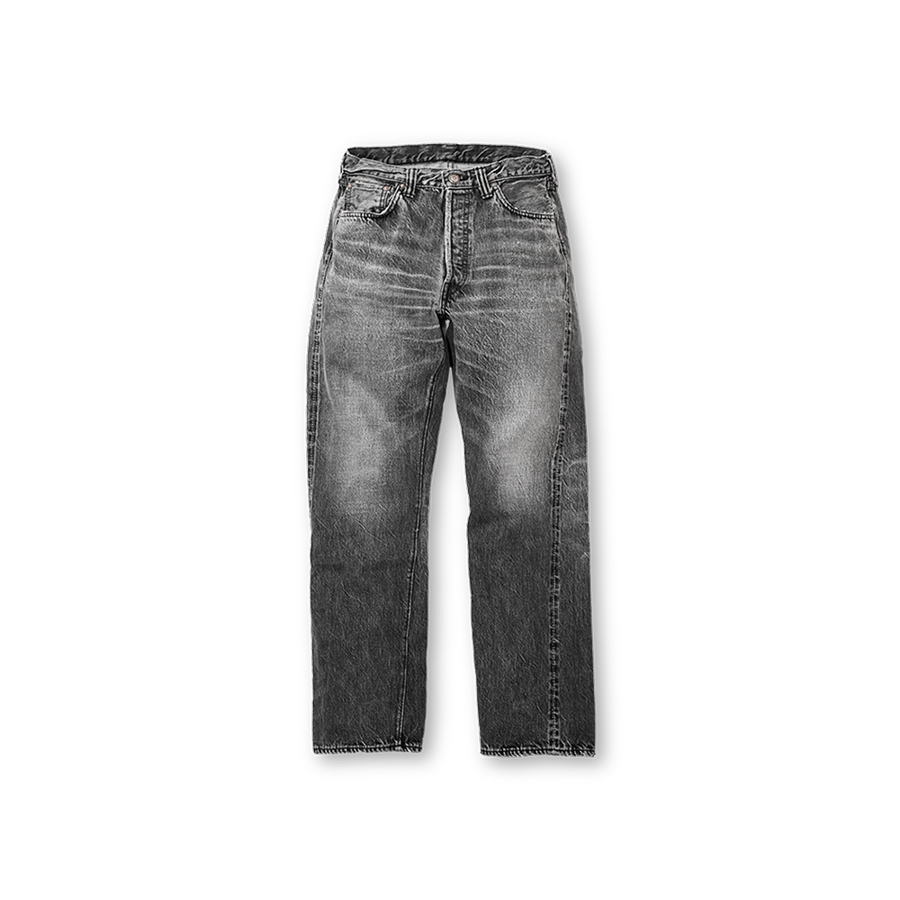 1101BKHW-Straight- Black- Denim Dartford-FULLCOUNT-フルカウント-ストレートデニム-ブラックデニム