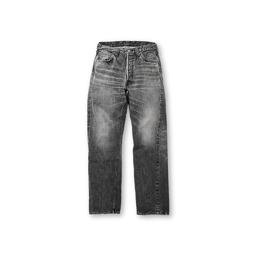 1101BKHW-Straight- Black- Denim Dartford-FULLCOUNT-フルカウント-ストレートデニム-ブラックデニム