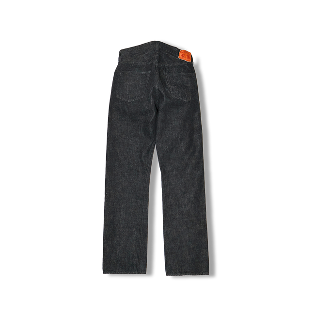 1101BK Srtaight Black Selvedge Denim【一部予約商品】