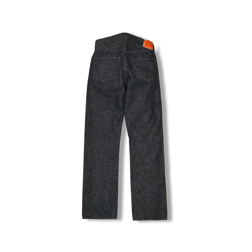 1101BK Srtaight Black Selvedge Denim【一部予約商品】