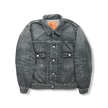 2102BKSSHW Type 2 Black Denim Jacket Dartford (Super Smooth)