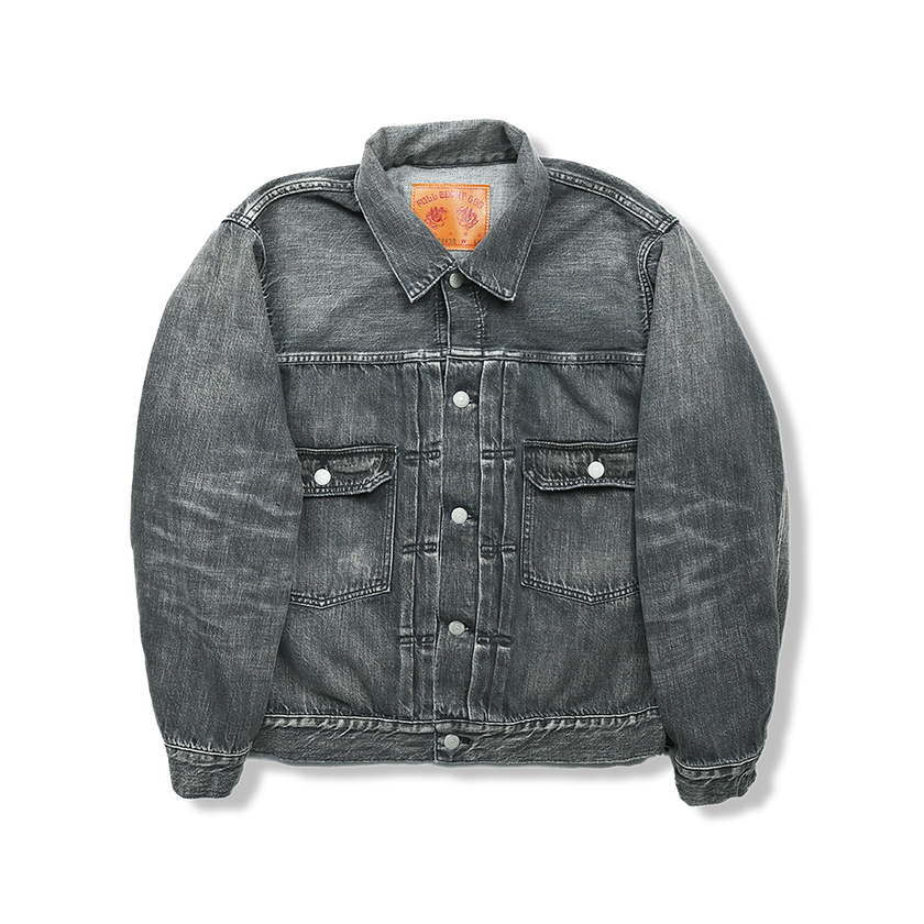 2102BKSSHW Type 2 Black Denim Jacket Dartford (Super Smooth)