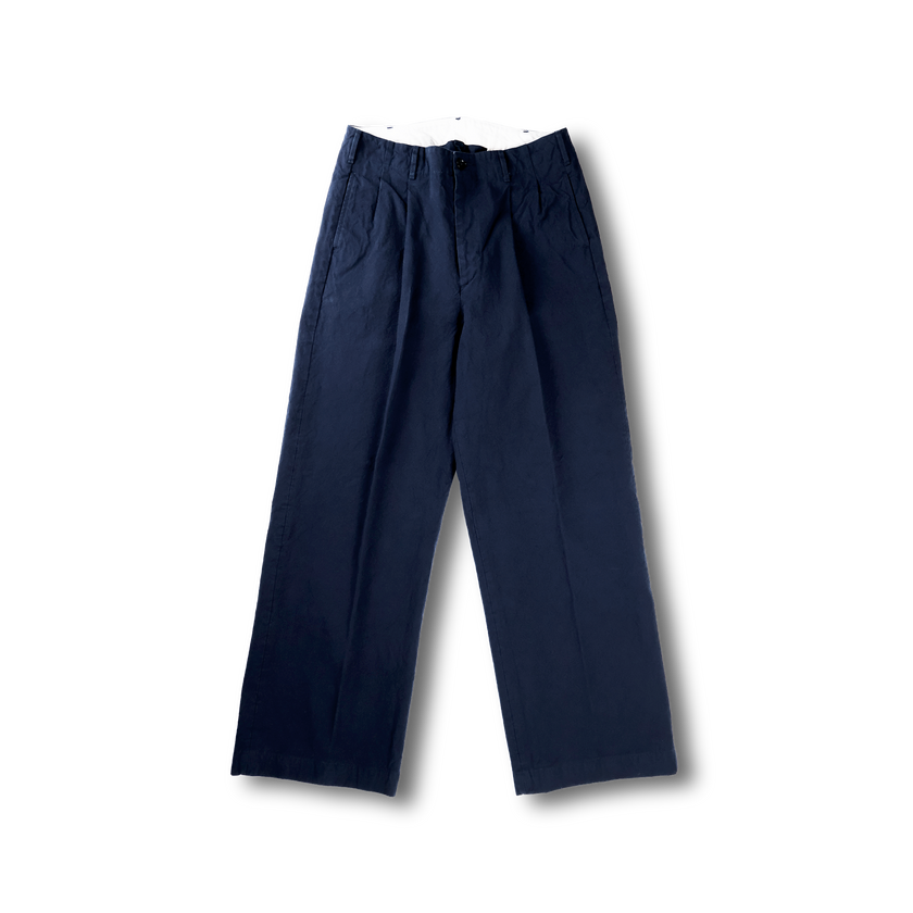 【2027SS】1154-2　Duck Wide Tuck Trousers