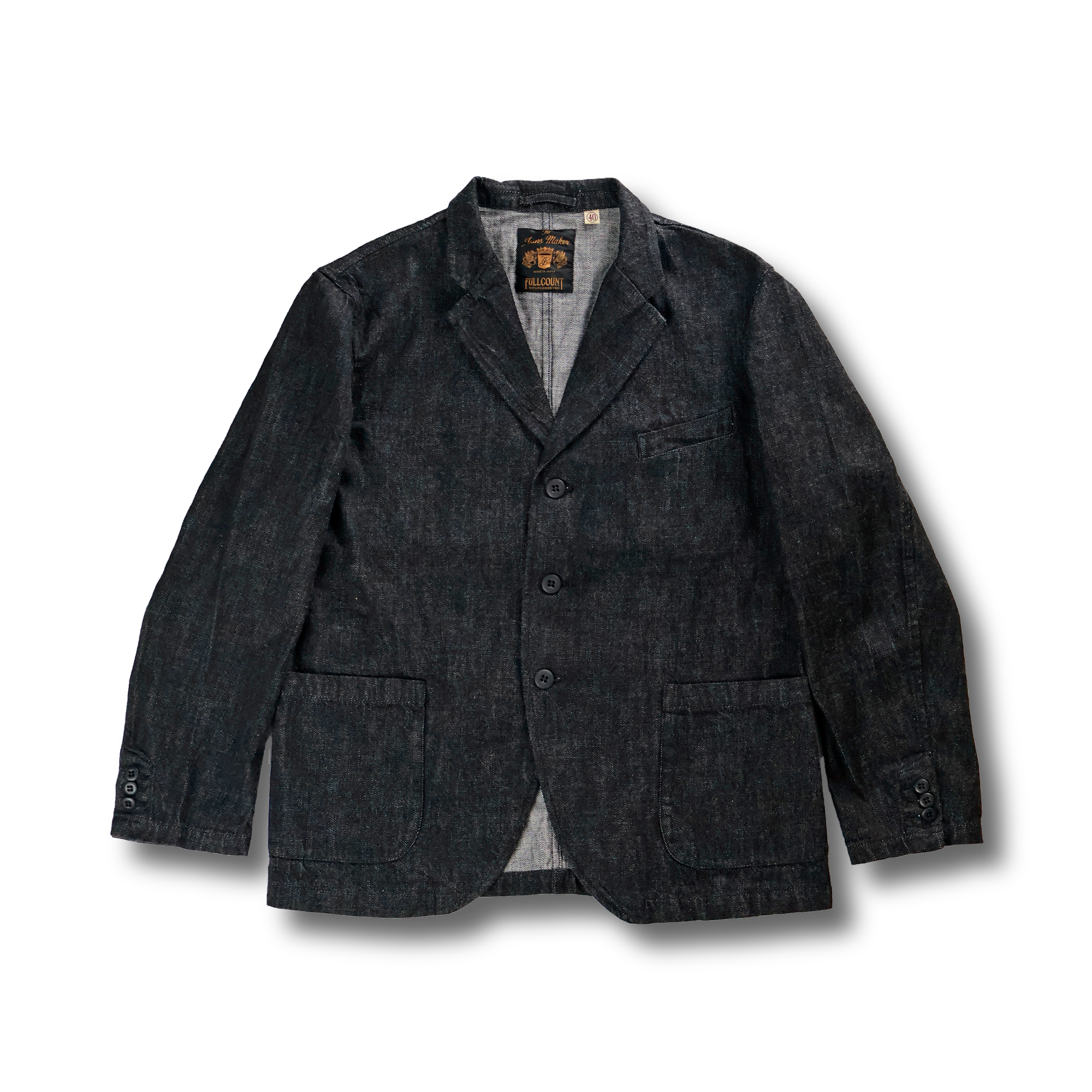 2007-BIG2 Denim Blazer (Blue In Green)