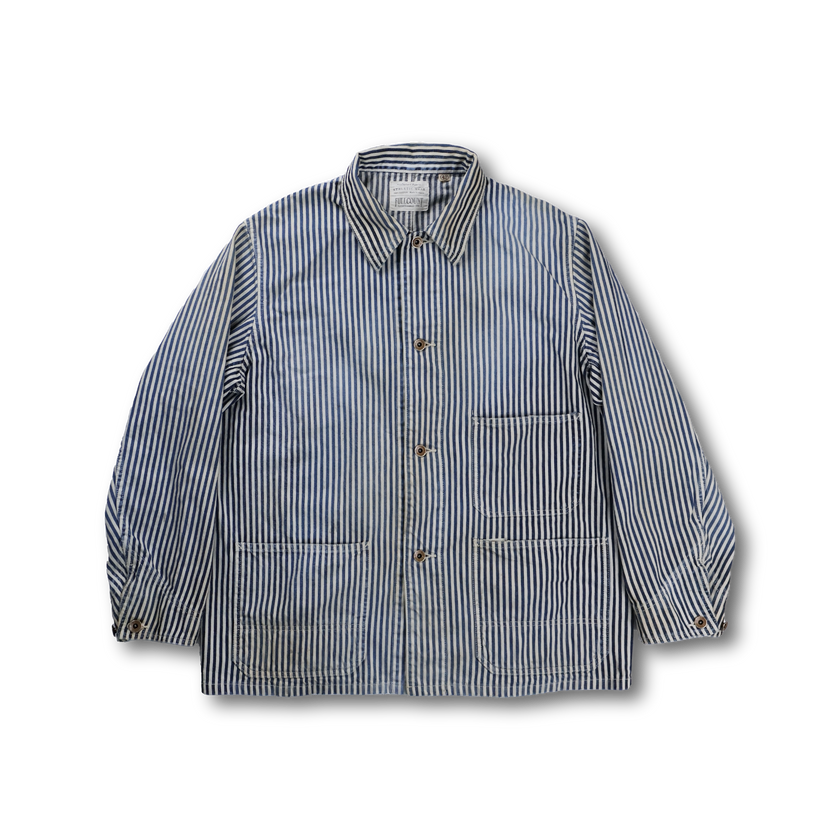 【2027SS】2015-17 Indigo Bold Hickoly Chore Jacket
