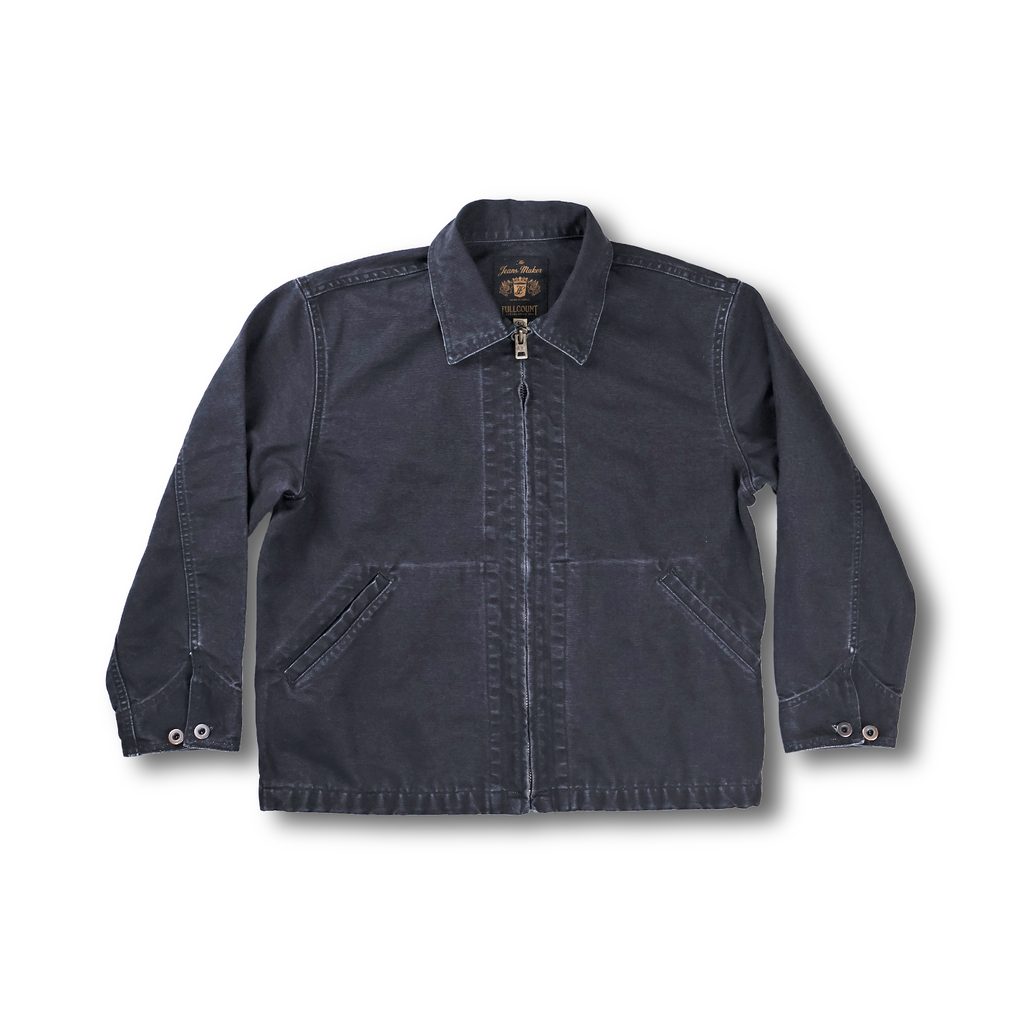 【2027SS】2066　Organic Cotton Duck Zip Up Sport Jacket