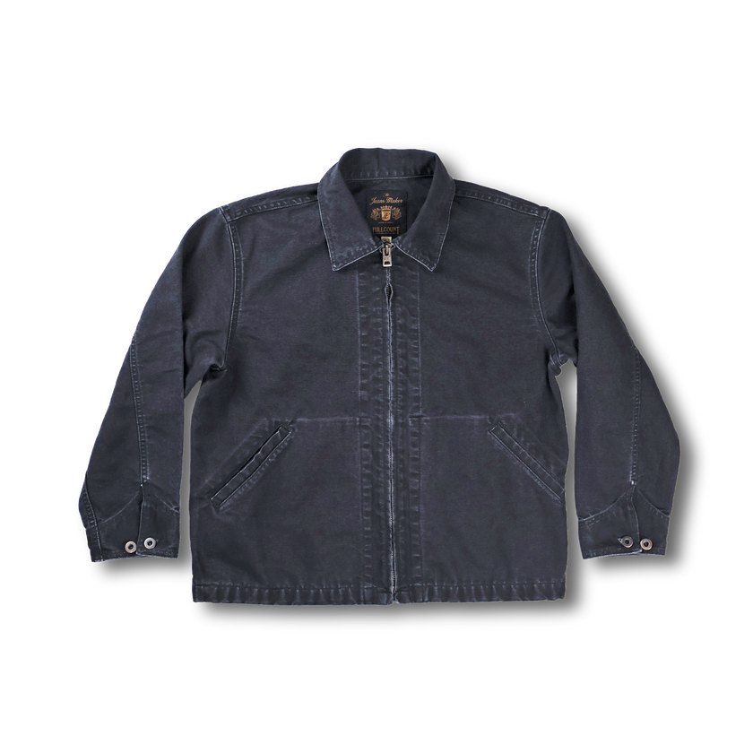 【2027SS】2066　Organic Cotton Duck Zip Up Sport Jacket