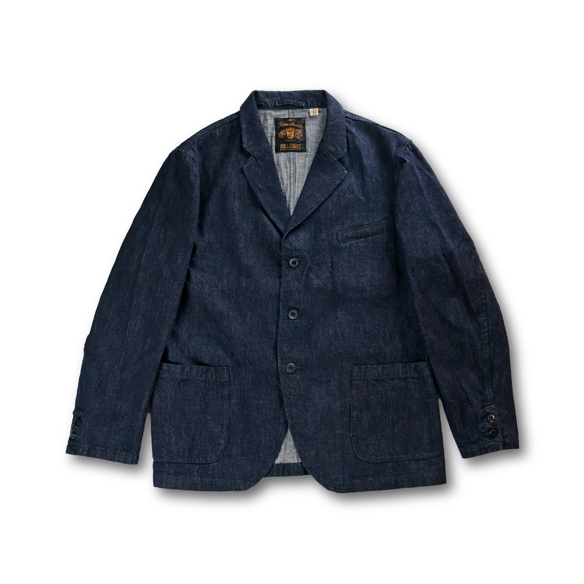 2007-BIG2 Denim Blazer (Blue In Green)