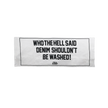 【2026SS】6033 WHO THE HELL SAID DENIM SHULDN’T BE WASHED! 　Tenugui
