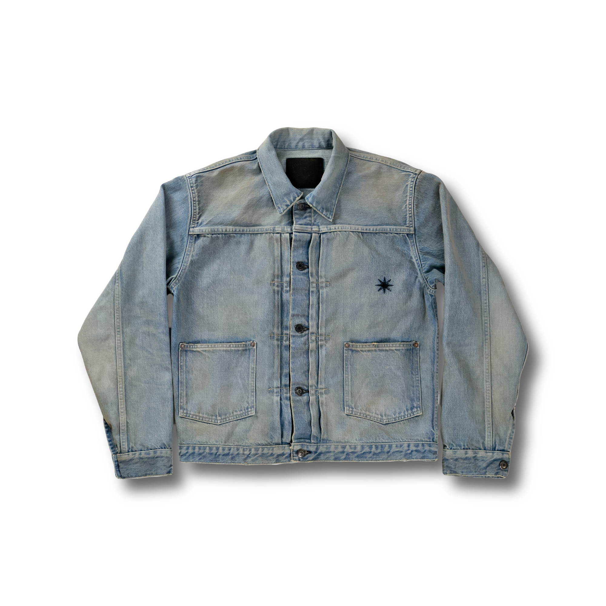 【26AW】GFC2002HW Classic Pleated Denim Jacket (Hand Wash)