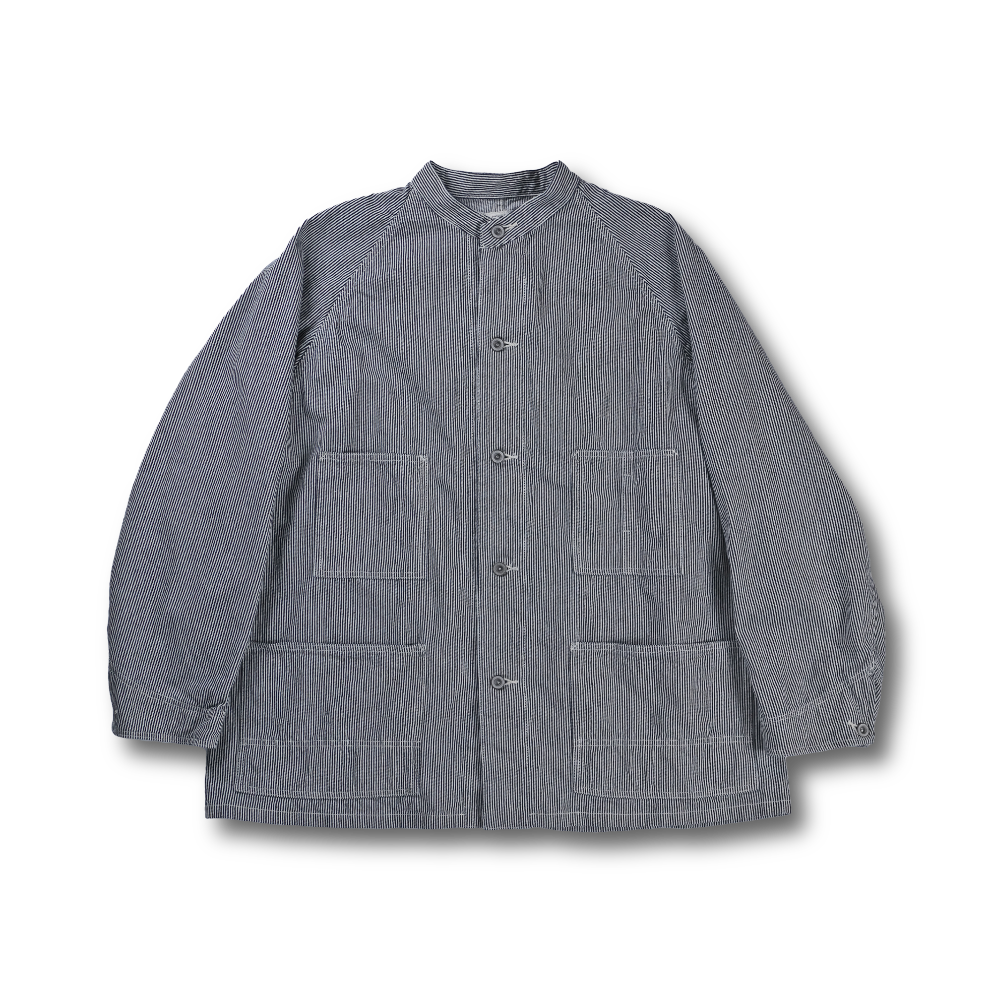 【2027SS】2063-1　Hickoly Stand Collar Chore Jacket
