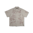 【2026SS】4100-1 Embroidery Signature Open Collar S/S Shirt