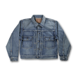 2102HWBIG Type 2 Denim Jacket Blue in Green別注