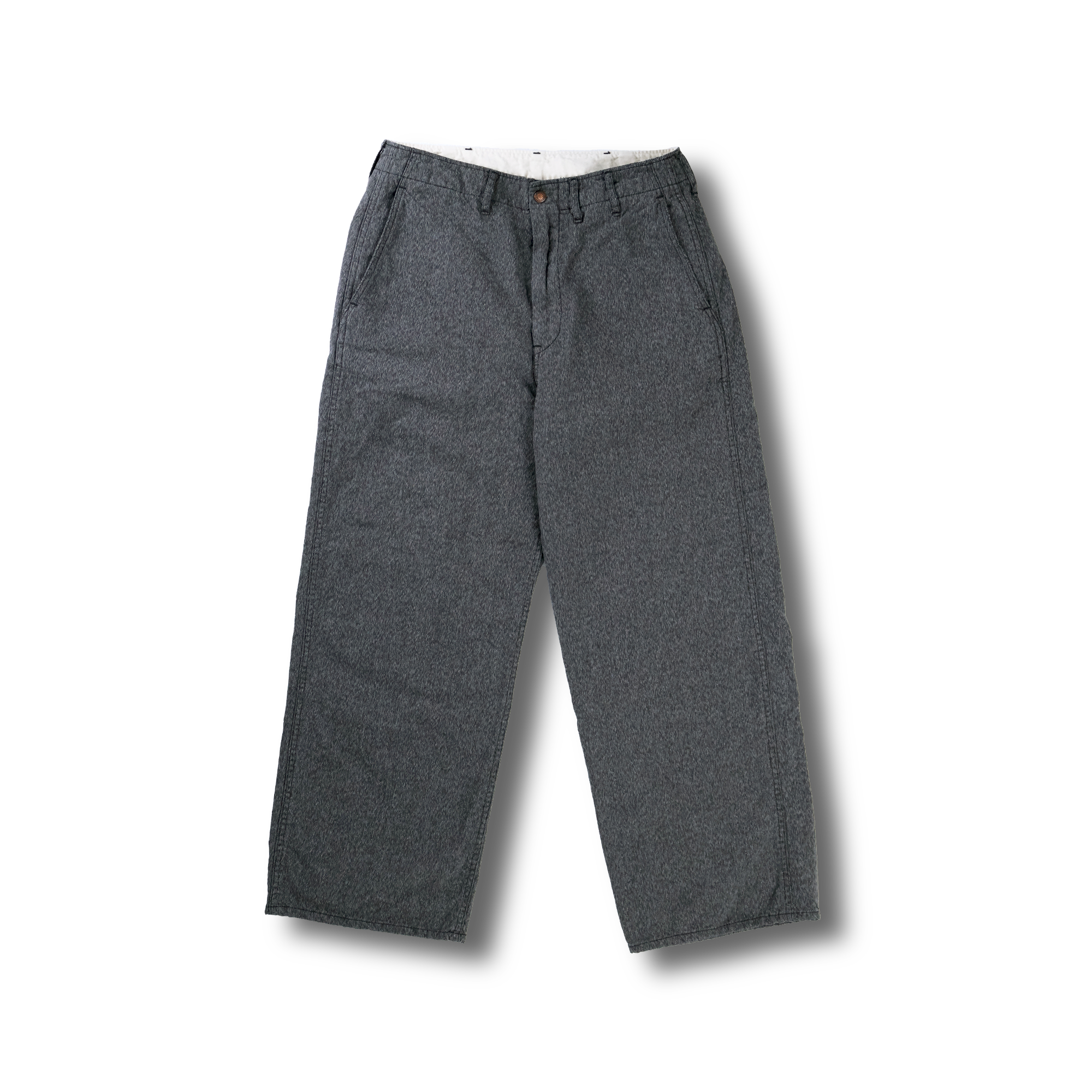 【2027SS】1156-3　Heather Twill Wide Pants
