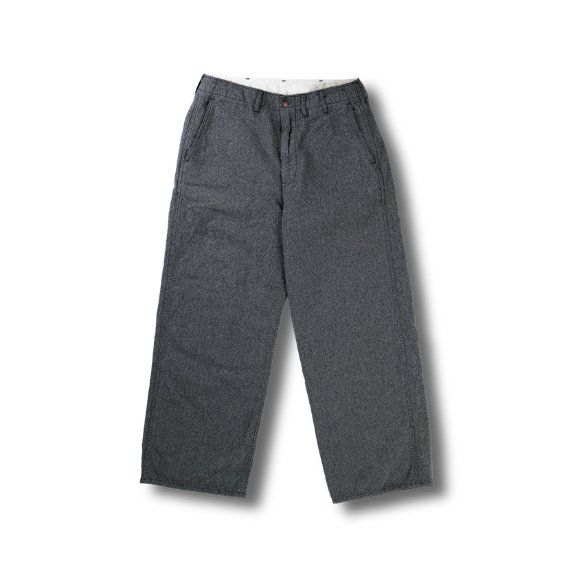 【2027SS】1156-3　Heather Twill Wide Pants