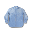 【2027SS】4090VE-27 Triple Stitich Chambray Shirt( Dungarees Sun Fade) (Vintage Effect)