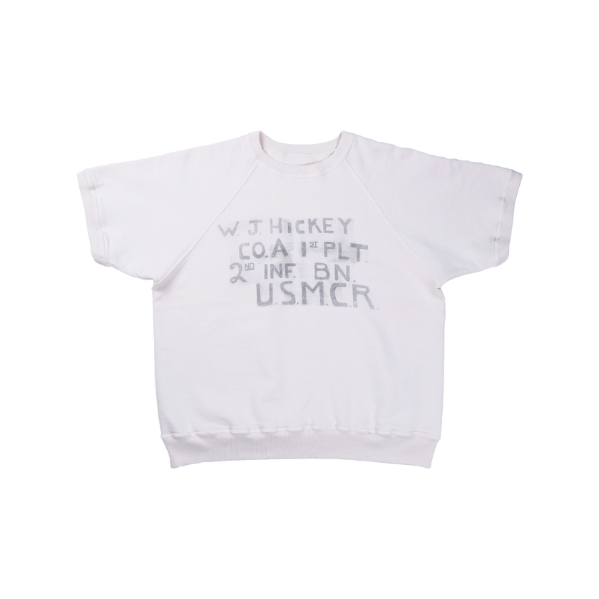 【2027SS】3776-3　Print Raglan  Sweatshirt W.J HICKEY