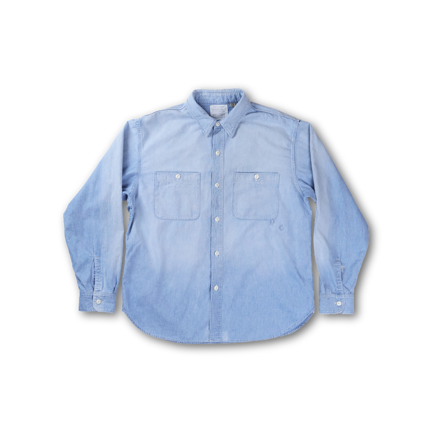 【2027SS】4810VE-27 Chambray Shirt(Sun Fade) (Vintage Effect)