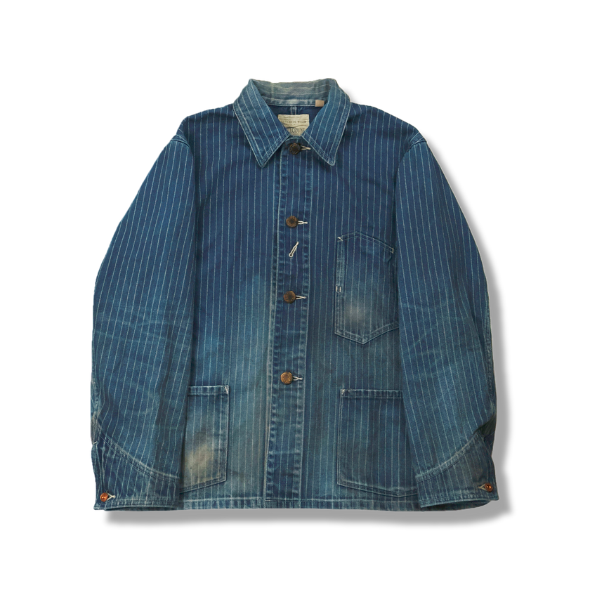 2015HW-13 Early 1900s Wabash Chore Jacket H.W