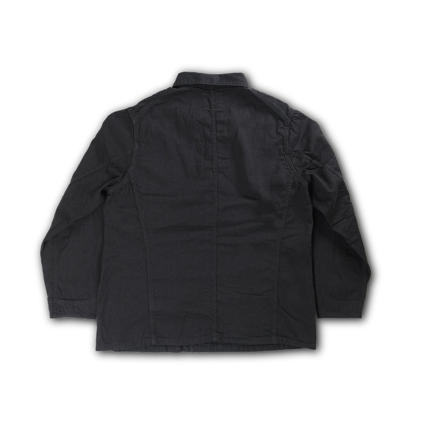 2015BKBK Black Black Denim Chore Jacket