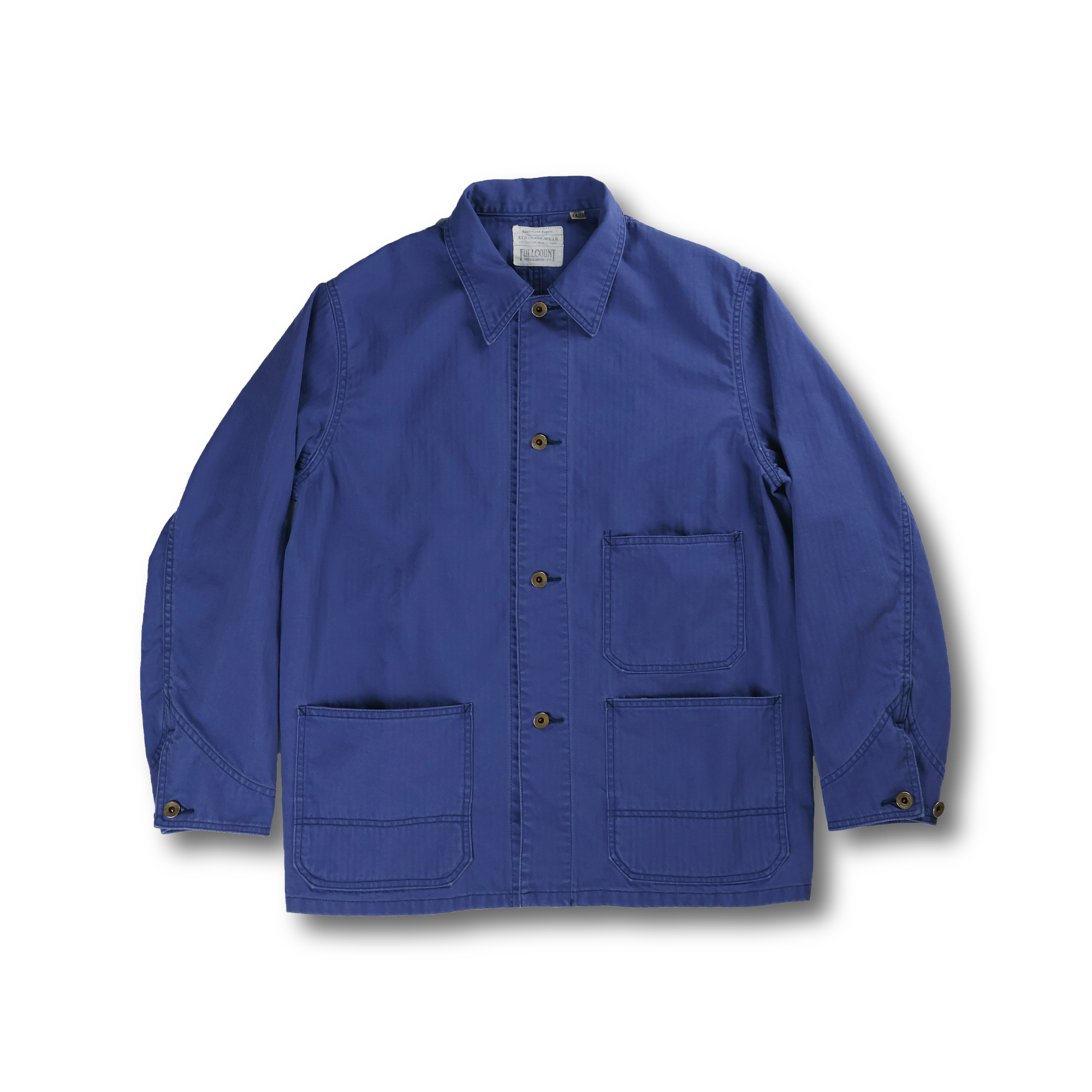 【2027SS】2015-18 Vat Dye Herringbone Chore Jacket