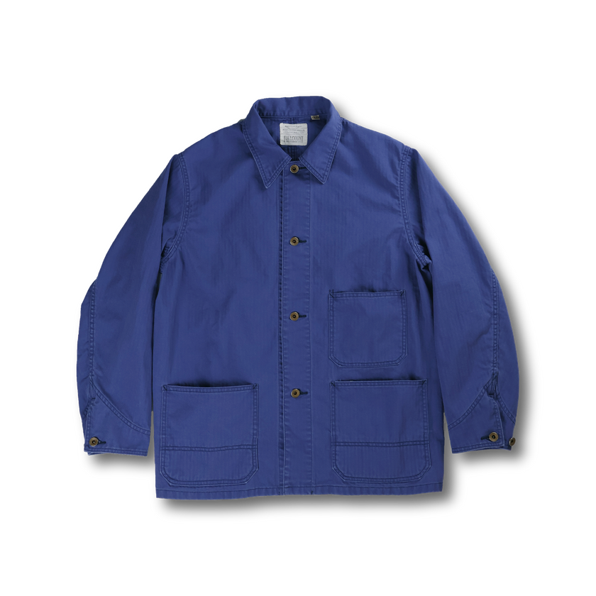 【2027SS】2015-18 Vat Dye Herringbone Chore Jacket