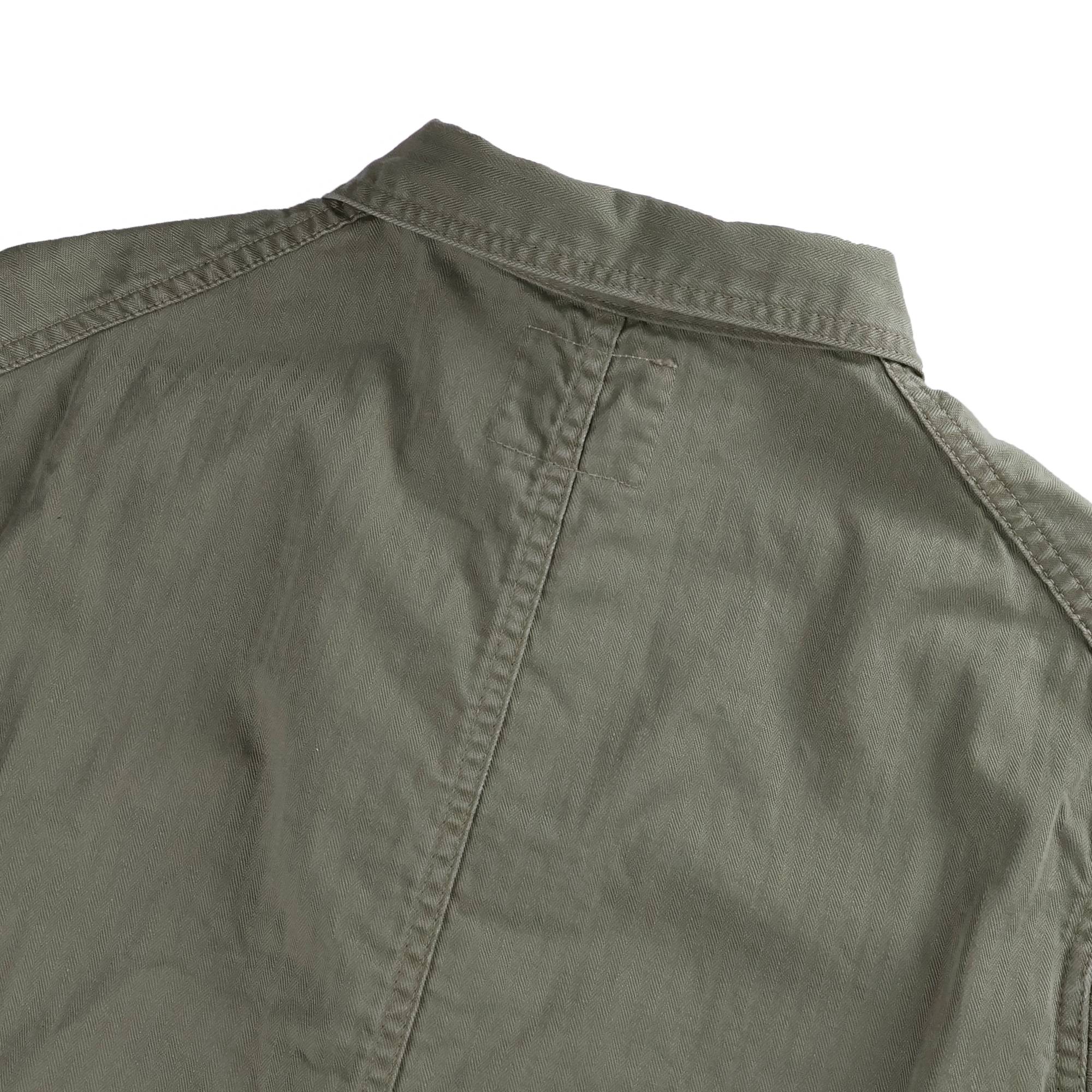 【2027SS】2015-18 Vat Dye Herringbone Chore Jacket