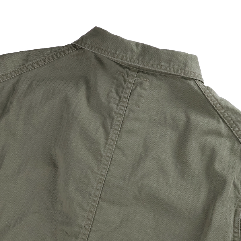 【2027SS】2015-18 Vat Dye Herringbone Chore Jacket