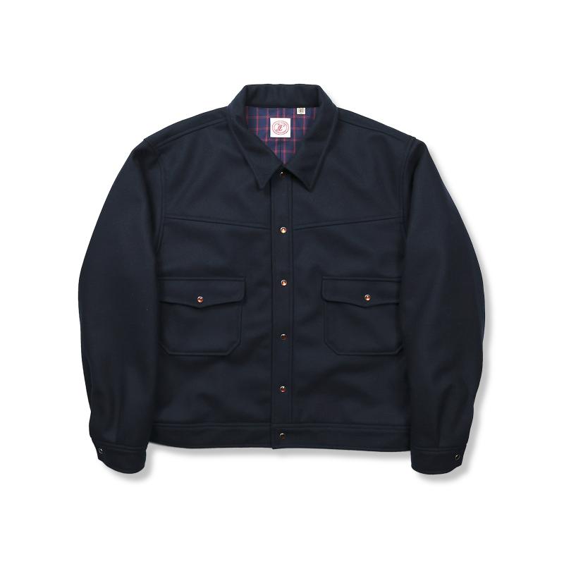2041 Wool Melton Hollywood Dude Jacket