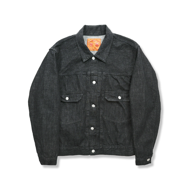 FULLCOUNT 2102BKSS Type 2 Black Denim Jacket 日本製 