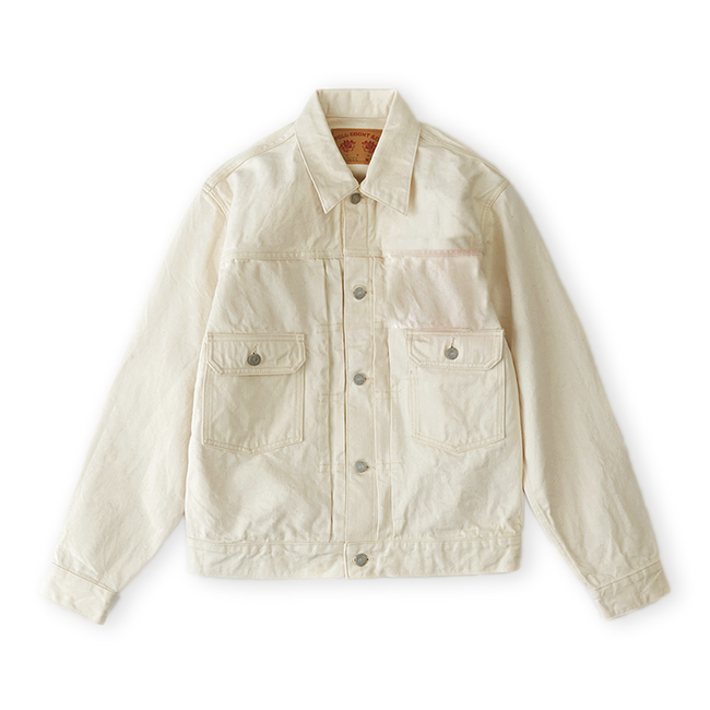 2102ECType2 Ecru Denim Jacket