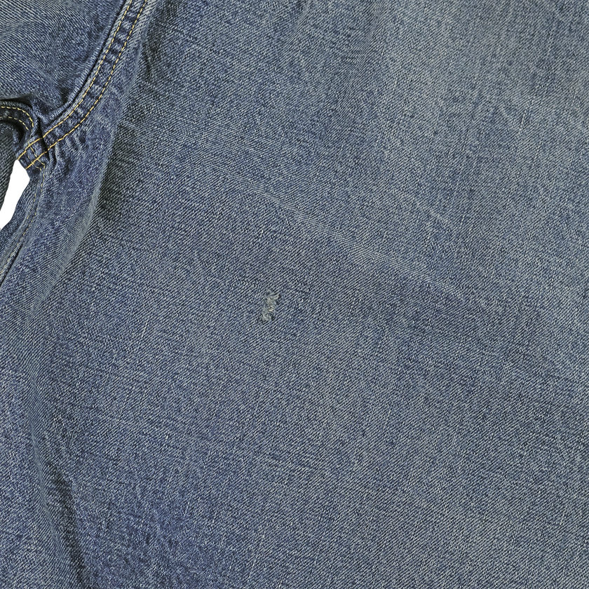 2102HWBIG Type 2 Denim Jacket Blue in Green別注