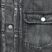 2107BKSSHW Type 1 Black Denim Jacket Dartford (Super Smooth)
