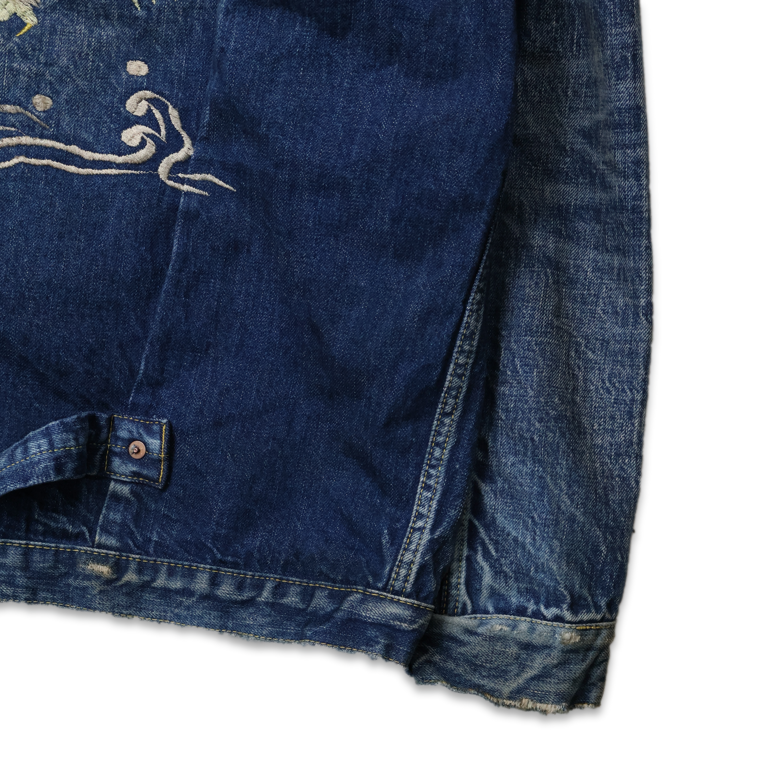 【2025AW】2016-2107E Souvenir Embroidery Type 1 Denim Jacket HW “More Than Real”