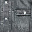 2102BKSSHW Type 2 Black Denim Jacket Dartford (Super Smooth)