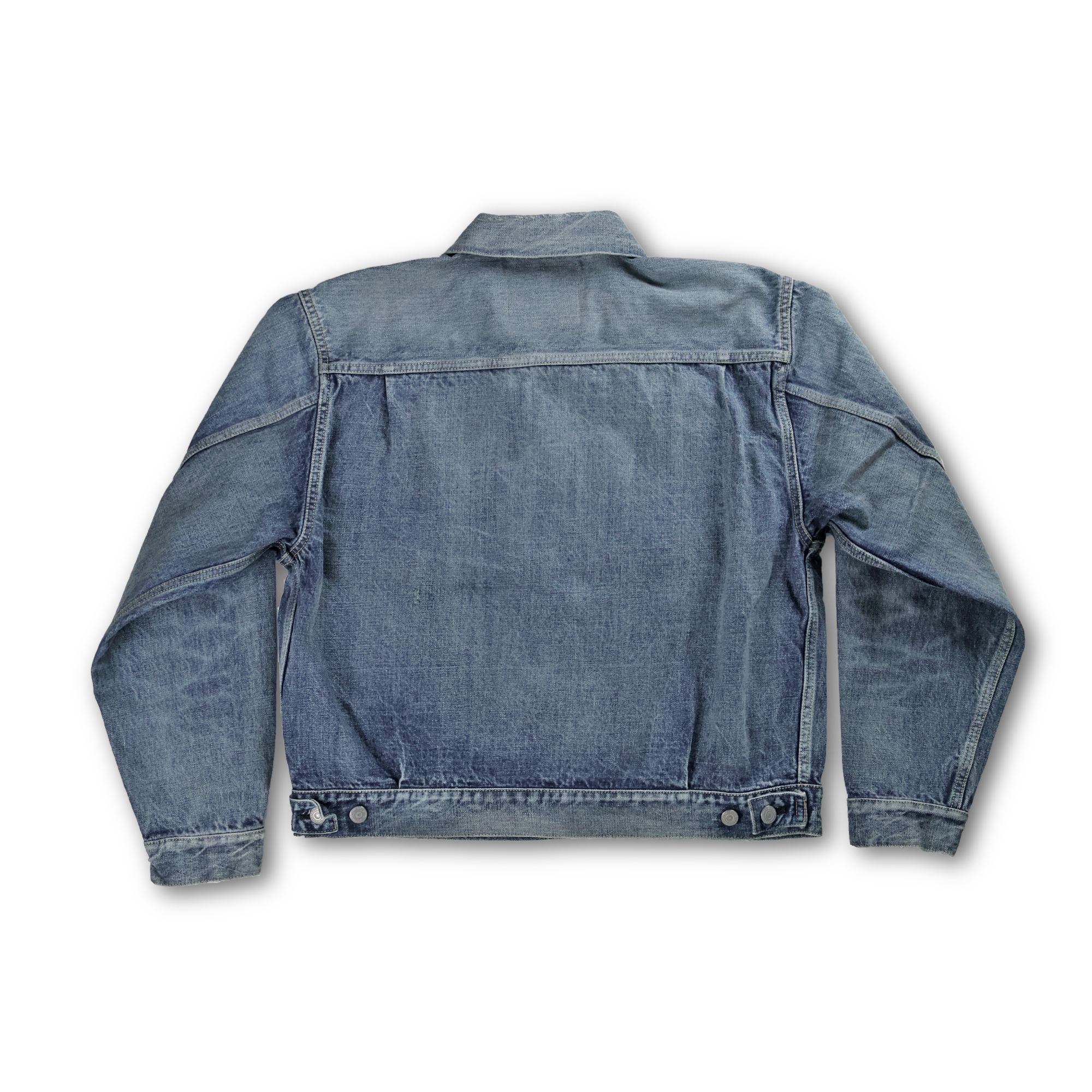2102HWBIG Type 2 Denim Jacket Blue in Green別注