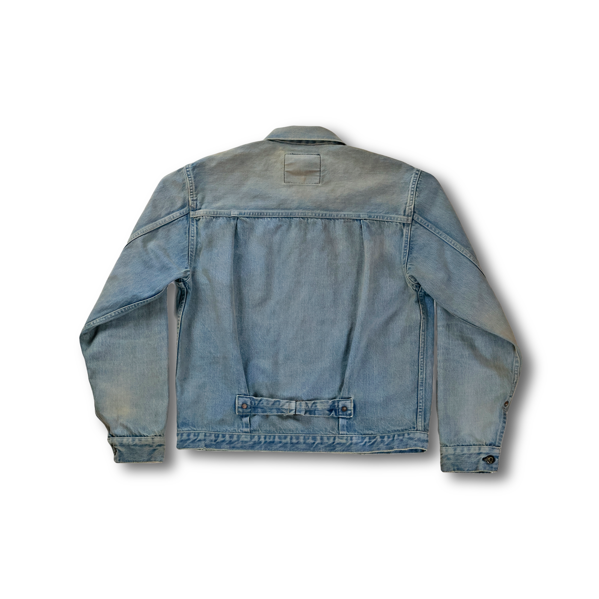 【26AW】GFC2002HW Classic Pleated Denim Jacket (Hand Wash)