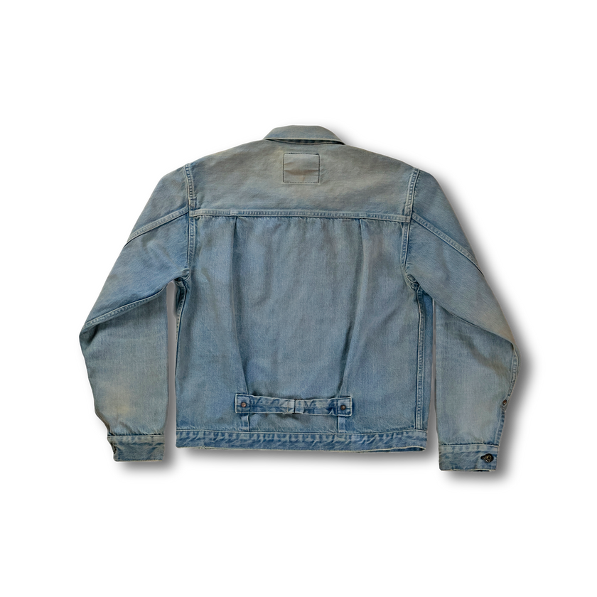 【26AW】GFC2002HW Classic Pleated Denim Jacket (Hand Wash)