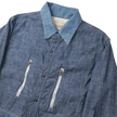 【2026SS】FU15-SH-101 Watteau Gathered Ventilated Pocket Shirt