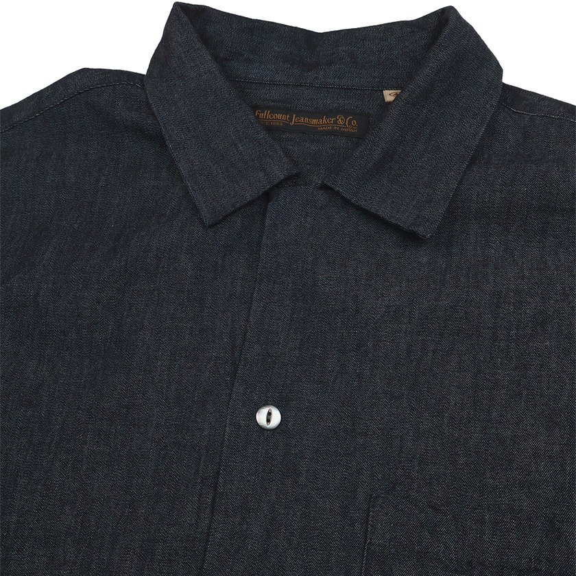 【2026SS】4100-2 Denim Open Collar S/S Shirt