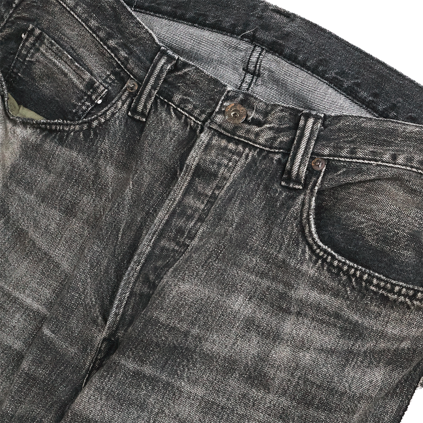 【2026SS】S0105BKSSHW WWII Model 11.5oz Black Denim Pants HW “Master Of Reality”