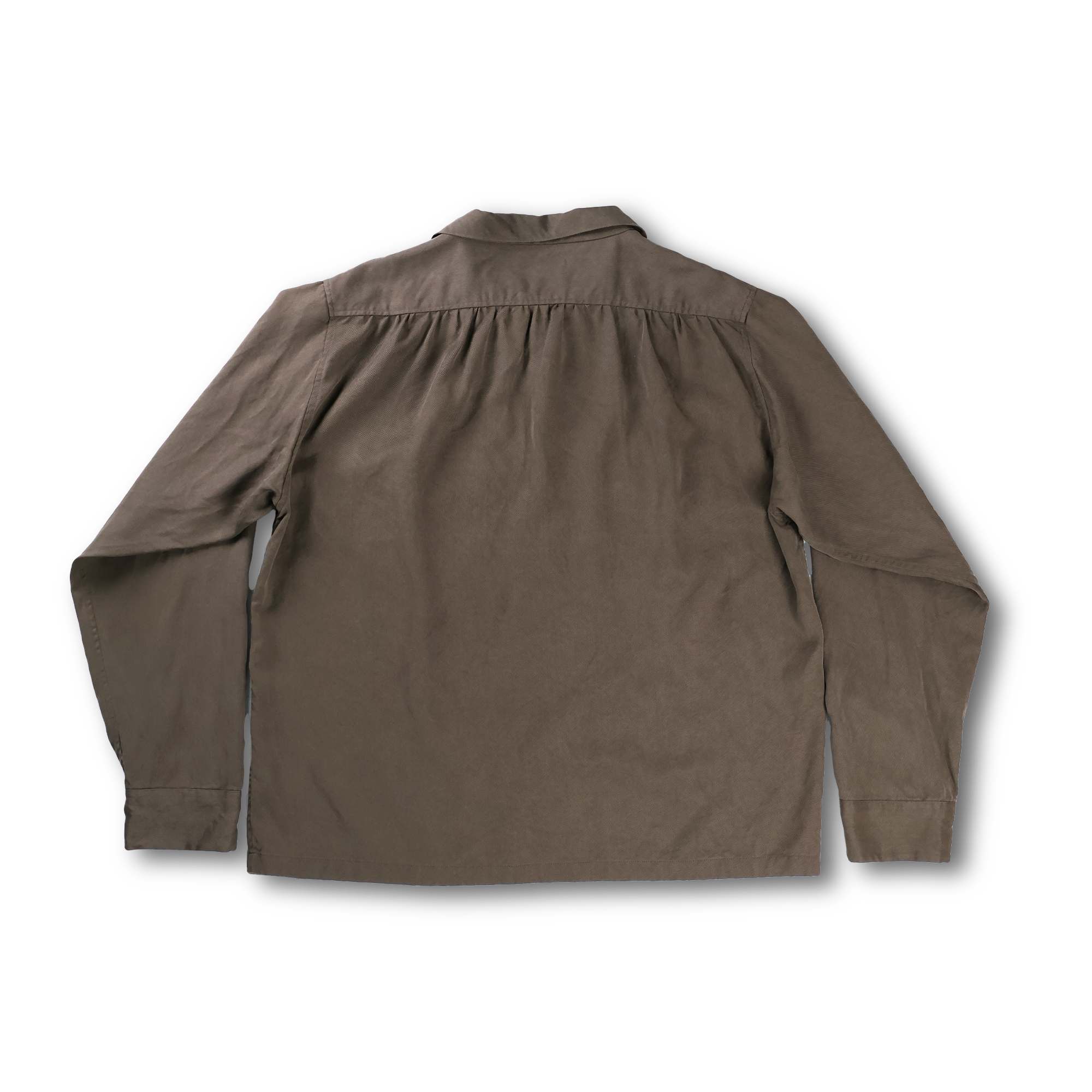 【2027SS】4108-1 Tencel Open Collar Shirt