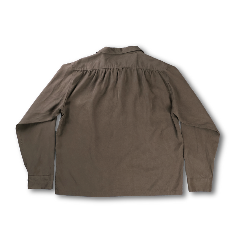 【2027SS】4108-1 Tencel Open Collar Shirt