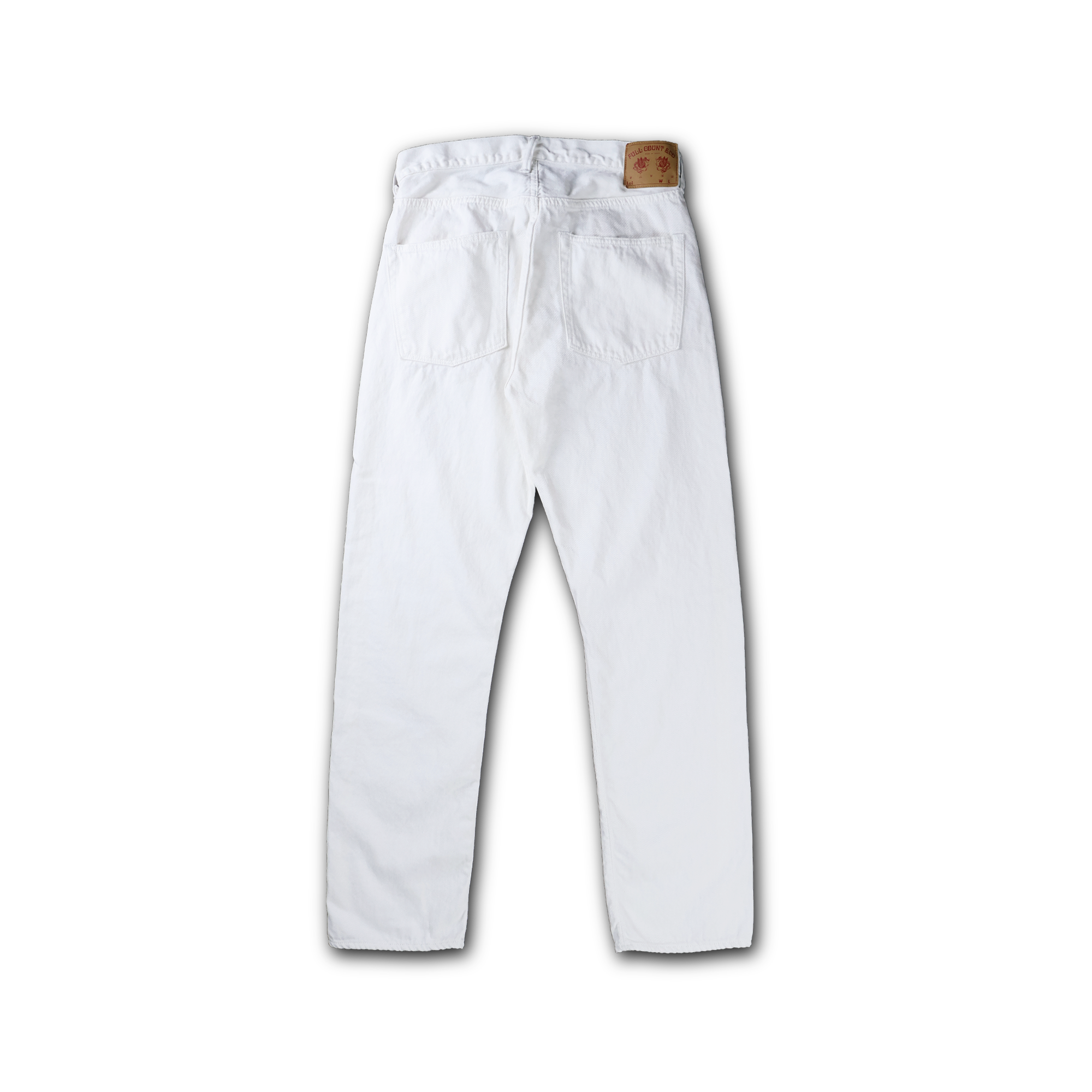 【2027SS】1103WH-27　Cotton Linen White Clean Denim