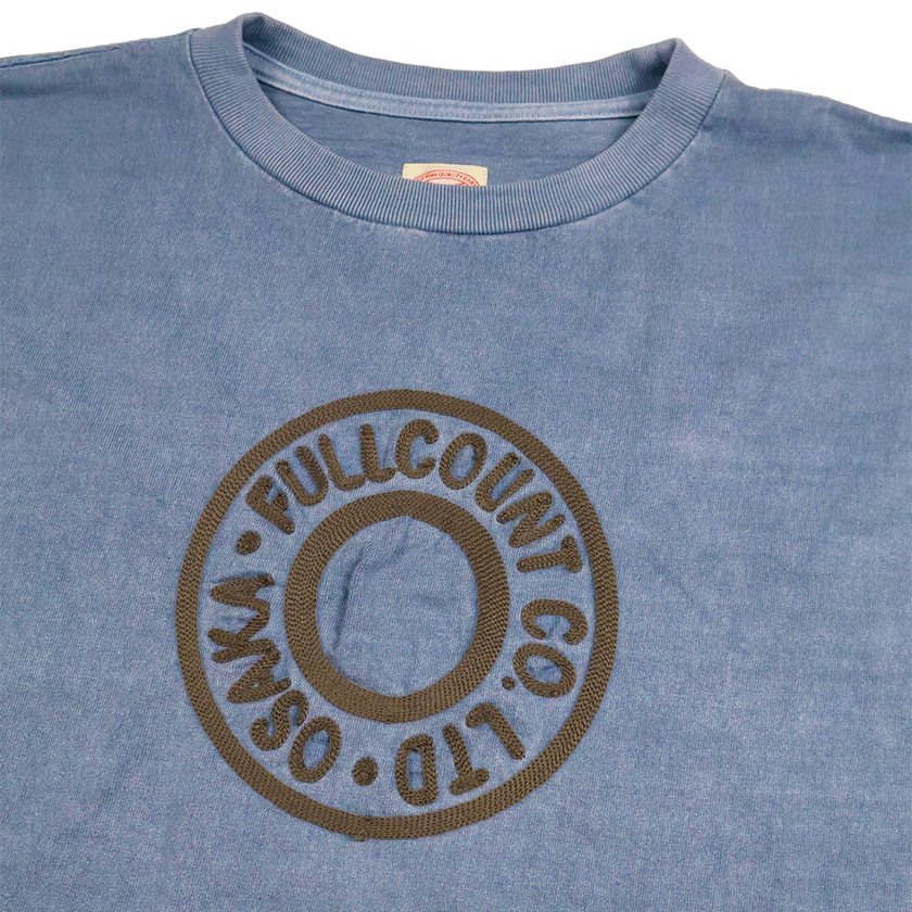 【2026SS】5504-4 Embroidery T “Tack Button” VE (Vintage Effect)